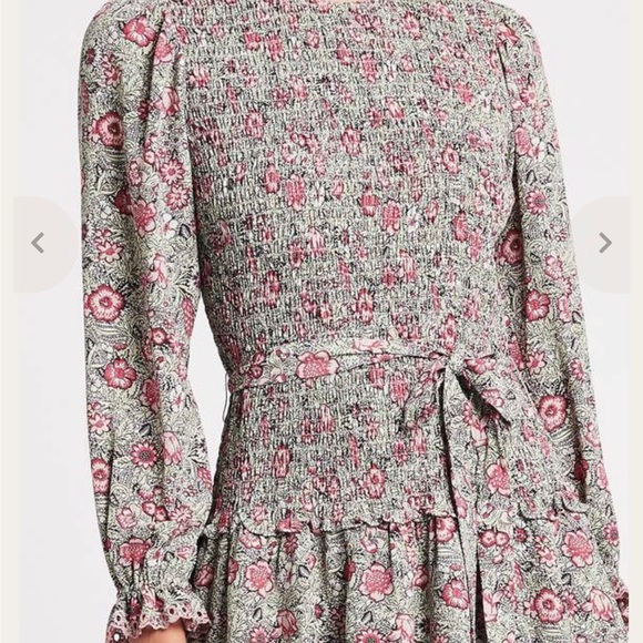 NWT La Vie Rebecca Taylor Camila Floral Dress - Picture 5 of 8